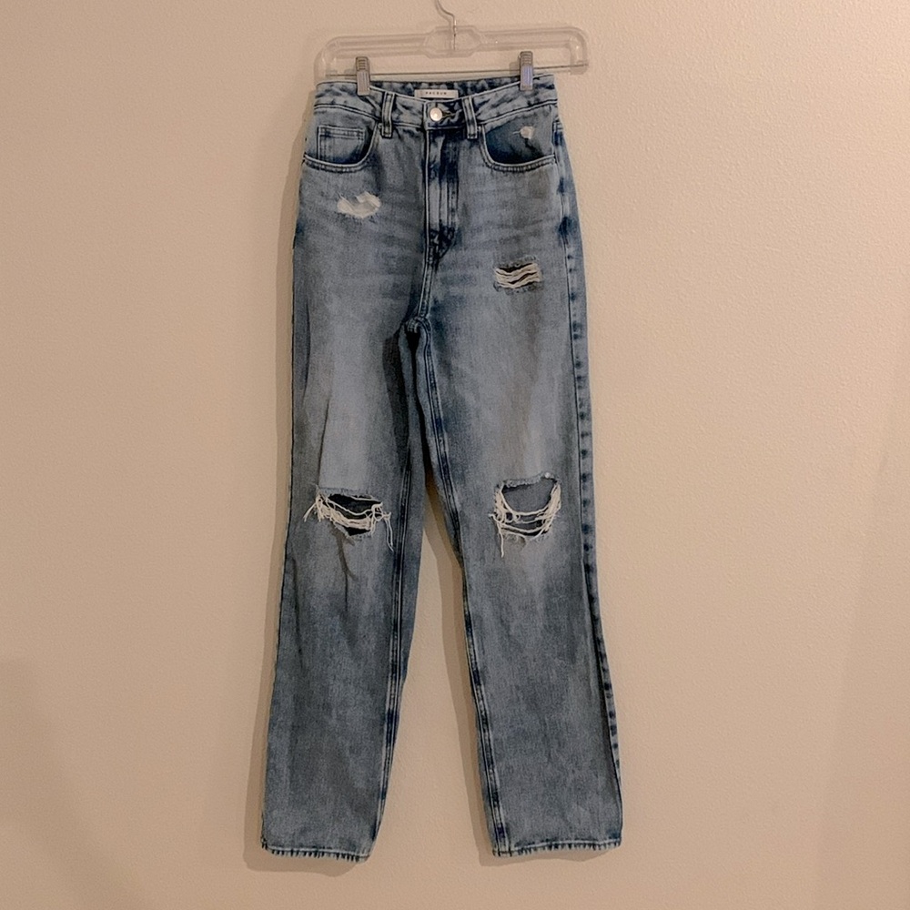 PacSun women’s denim distressed medium wash jeans size 26